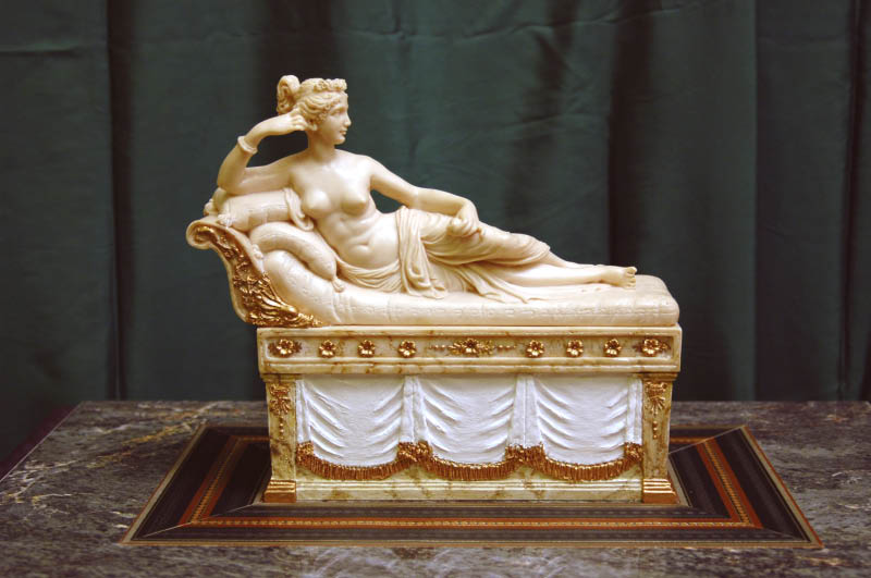 03. L'Opera piu famosa di Canova - La Venere Vincitrice (Paolina Borghese Bonaparte)