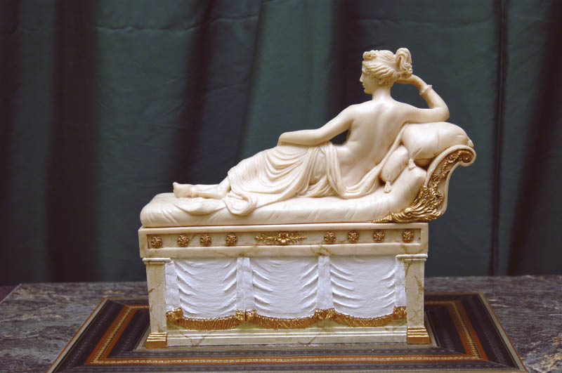 06. L'Opera piu famosa di Canova - La Venere Vincitrice (Paolina Borghese Bonaparte)